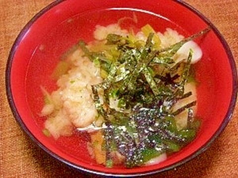 穴子ご飯の出汁茶漬け